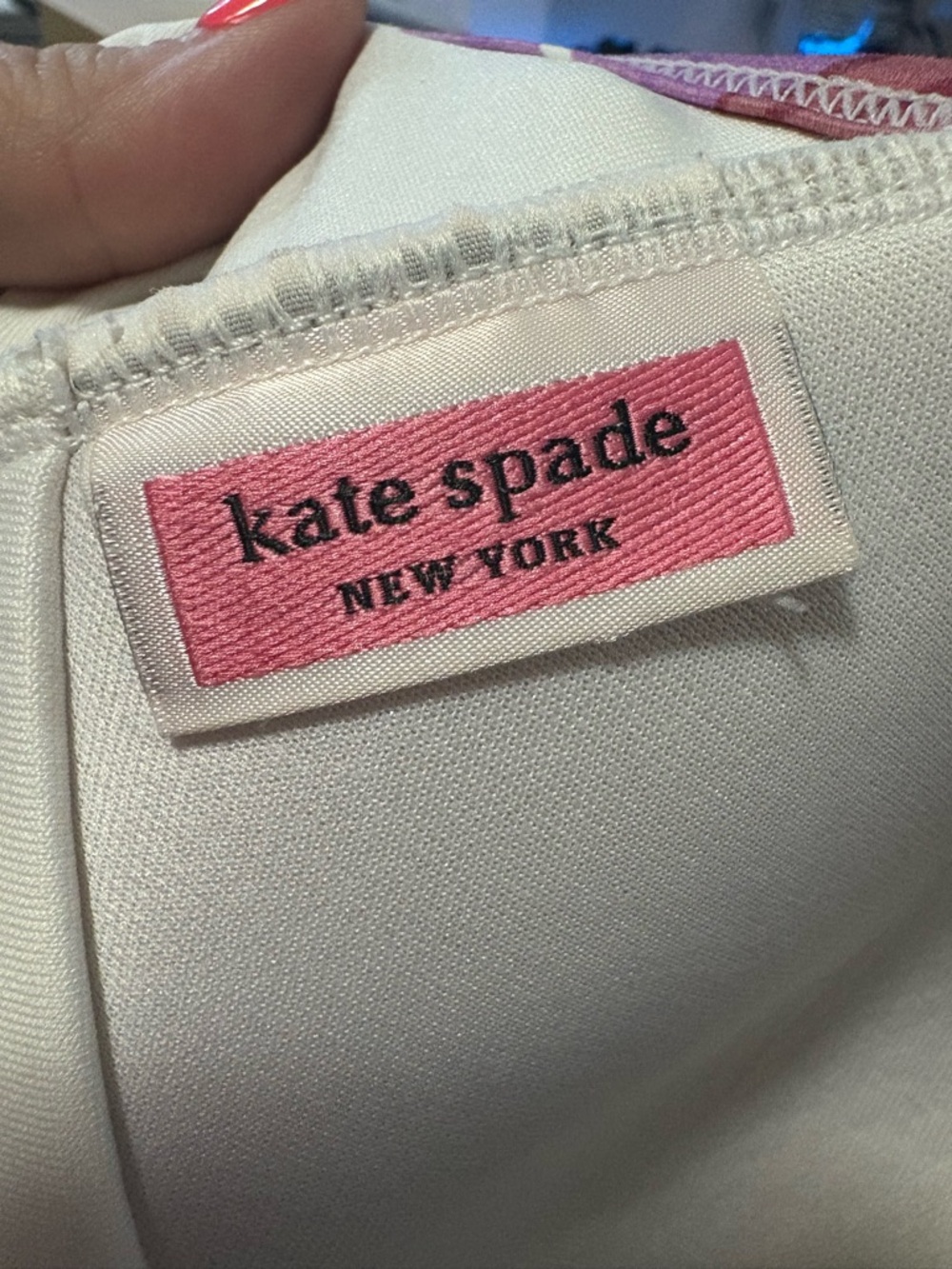 Kate Spade Floral One Piece Swimsuit Colorful Print Small - Picture 7 of 8